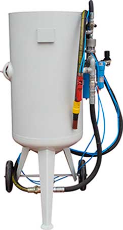 Automatic Pressure Wet Blasting Pot