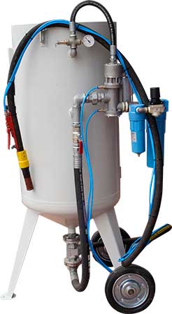 Wet Sandblasting Pot
